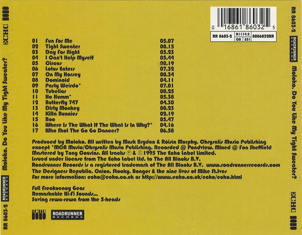 Moloko : Do You Like My Tight Sweater? (CD, Album, RE)