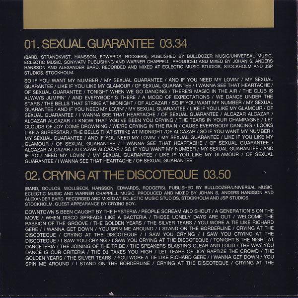 Alcazar : Casino (CD, Album)