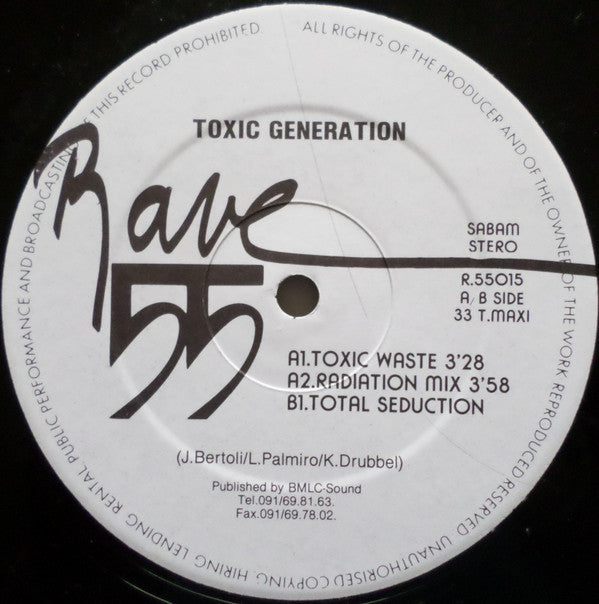 Neon : Toxic Generation (12", Maxi)