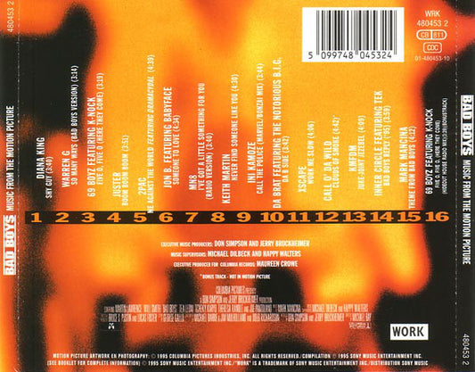 Various : Bad Boys (Music From The Motion Picture) (CD, Comp)