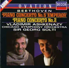 Ludwig van Beethoven - Vladimir Ashkenazy, Chicago Symphony Orchestra, Georg Solti : Piano Concerto No. 5 'Emperor' /  Piano Concerto No. 2 (CD, Comp)