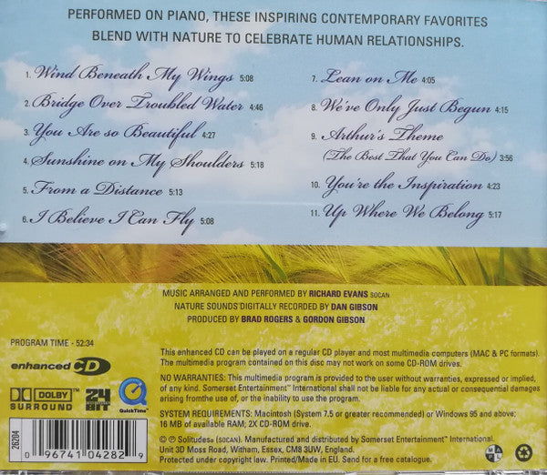 Dan Gibson, Richard Evans (4) : Wind Beneath My Wings (CD, Album)