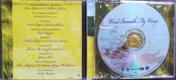 Dan Gibson, Richard Evans (4) : Wind Beneath My Wings (CD, Album)