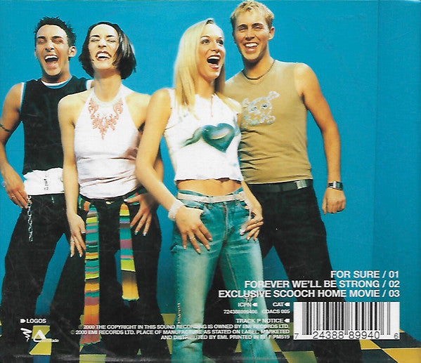 Scooch : For Sure (CD, Single, Enh, CD1)