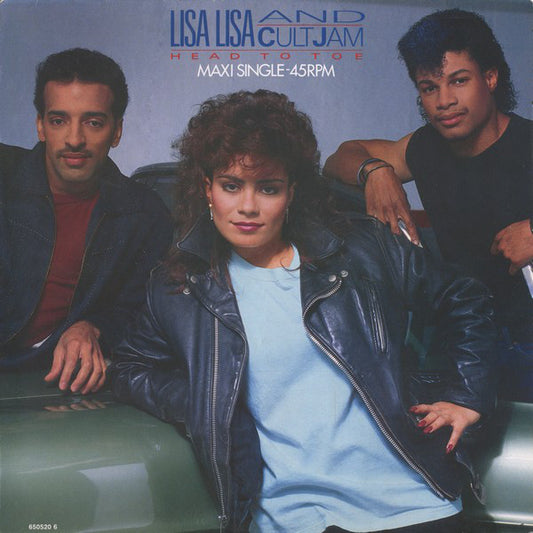 Lisa Lisa & Cult Jam : Head To Toe (12", Maxi)