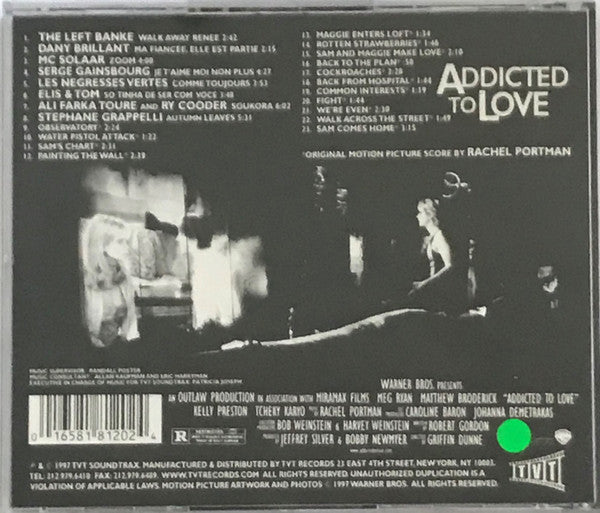 Various : Addicted To Love (Music From The Motion Picture) (CD, Comp)