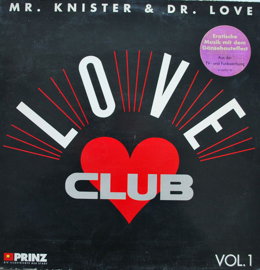 Various : Mr. Knister & Dr. Love - Love Club Vol. 1 (LP, Comp)