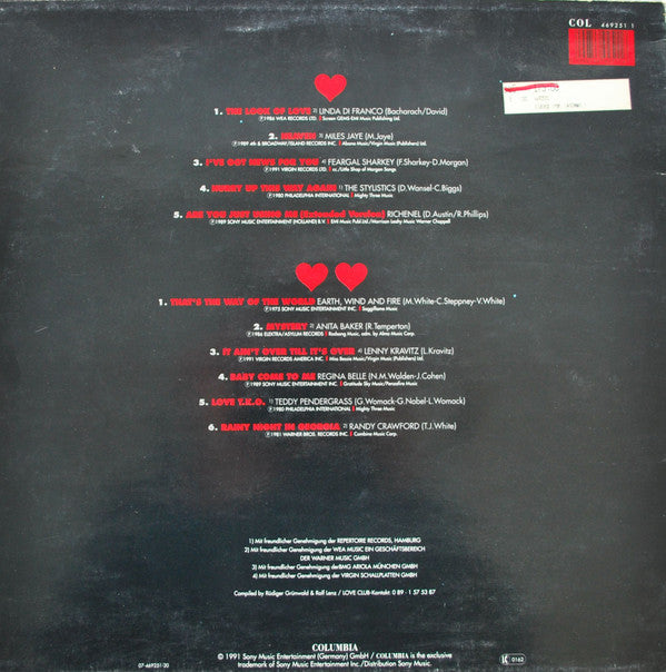 Various : Mr. Knister & Dr. Love - Love Club Vol. 1 (LP, Comp)