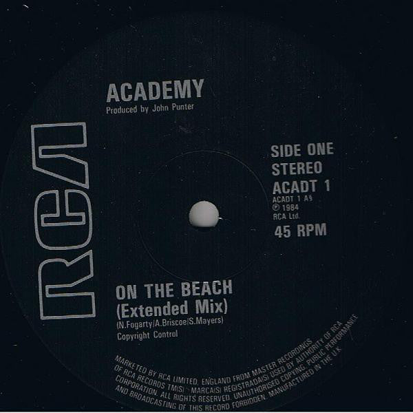 Academy : On The Beach (12", Single)