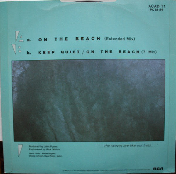 Academy : On The Beach (12", Single)