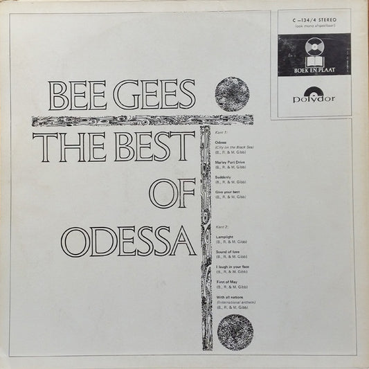 Bee Gees : The Best Of Odessa (LP, Comp, Club)