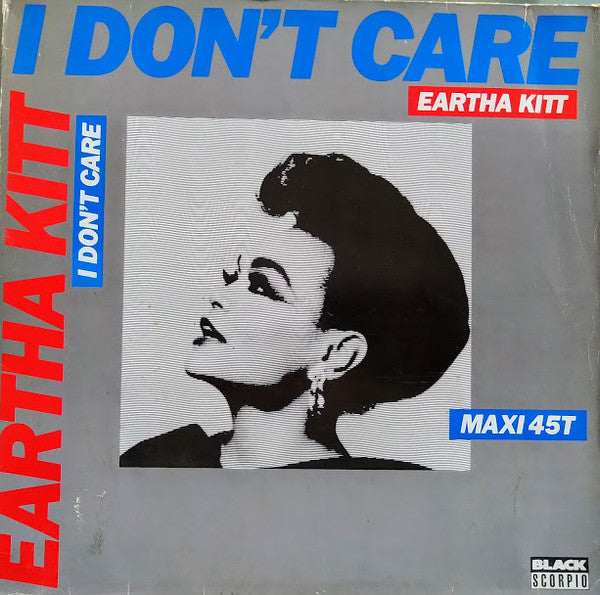 Eartha Kitt : I Don't Care (12", Maxi)