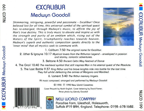 Medwyn Goodall : Excalibur - The Druid Trilogy Volume III (CD, Album)