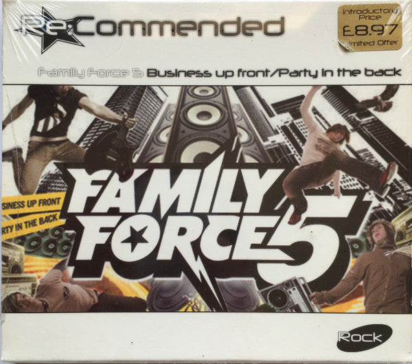 Family Force 5 : Business Up Front / Party In The Back (CD, Album)