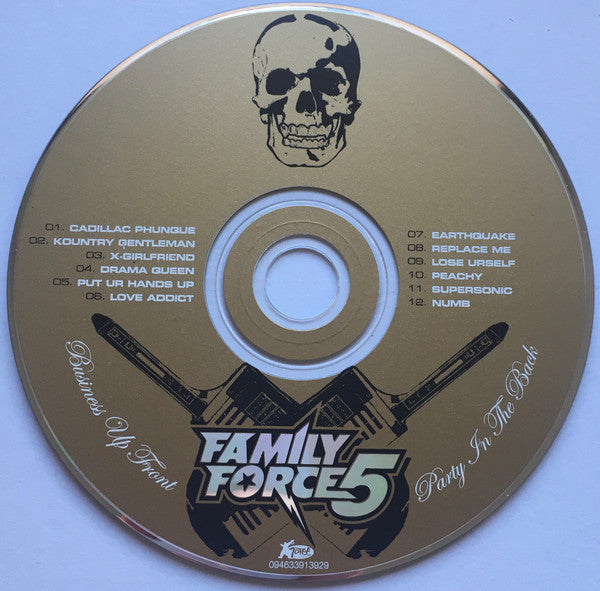 Family Force 5 : Business Up Front / Party In The Back (CD, Album)
