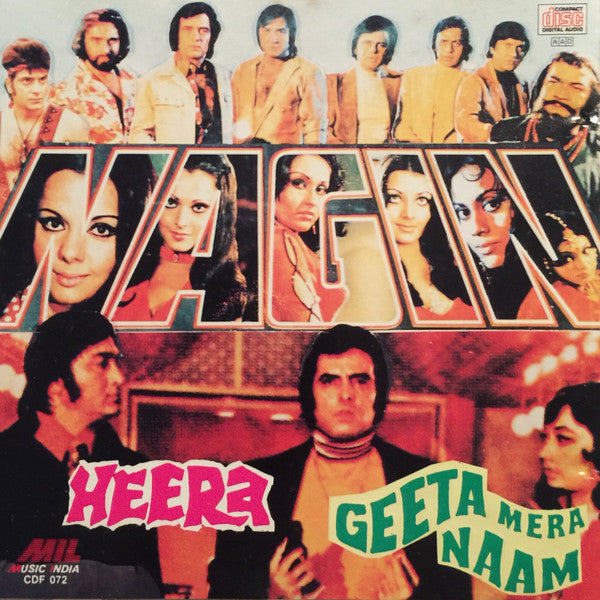 Laxmikant-Pyarelal, Kalyanji-Anandji : Film Hits Selection From Nagin - Geeta Mera Naam - Heera (CD, Comp)