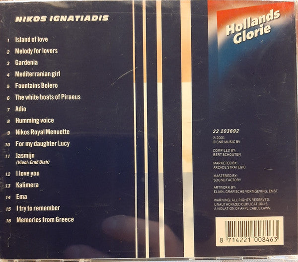 Nikos Ignatiadis : Nikos Ignatiadis (CD, Comp)