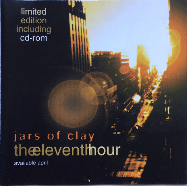 Jars Of Clay : The Eleventh Hour (CD, Album, Promo + CD-ROM)