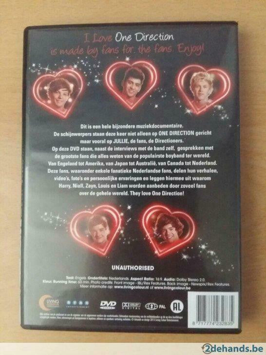 One Direction : I Love One Direction (DVD-V, PAL)