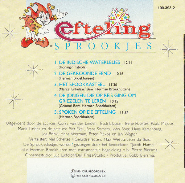 Various : Efteling Sprookjes Deel 6 (CD)