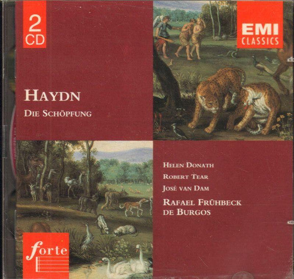 Joseph Haydn - Helen Donath • Robert Tear • José van Dam - Rafael Frühbeck De Burgos : Die Schöpfung (2xCD, Album, RE, RM)