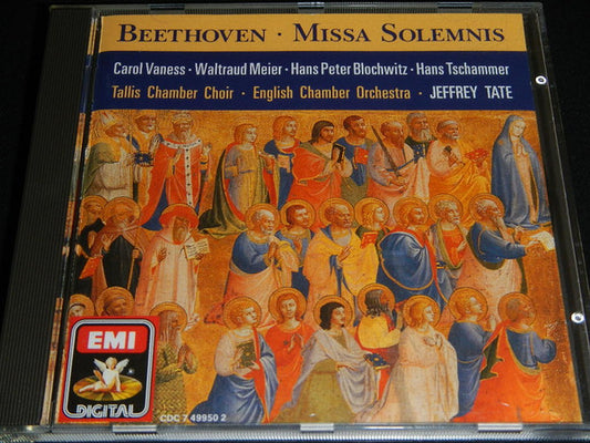 Ludwig Van Beethoven ‧ Carol Vaness ‧ Waltraud Meier ‧ Hans Peter Blochwitz ‧ Hans Tschammer ‧ Tallis Chamber Choir ‧ English Chamber Orchestra ‧ Jeffrey Tate : Missa Solemnis (CD, Album)