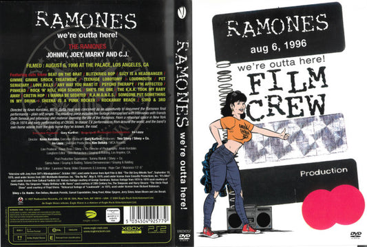 Ramones : We're Outta Here! (DVD-V, RE, PAL)