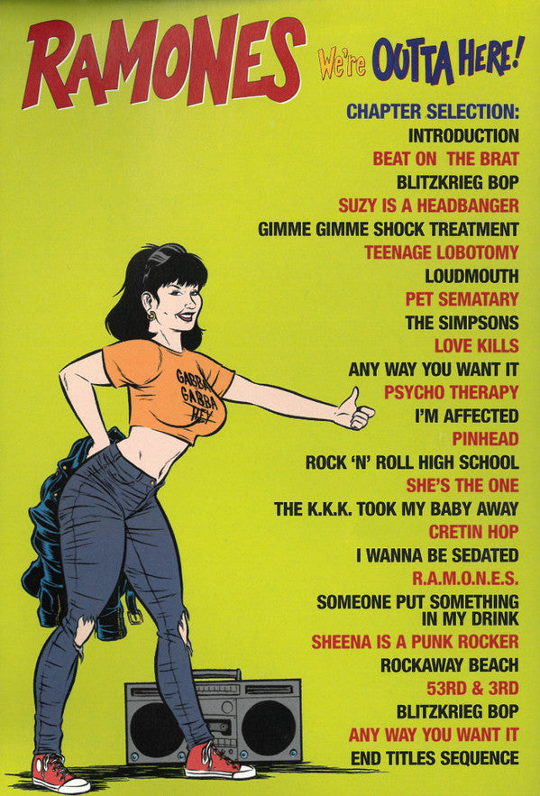 Ramones : We're Outta Here! (DVD-V, RE, PAL)