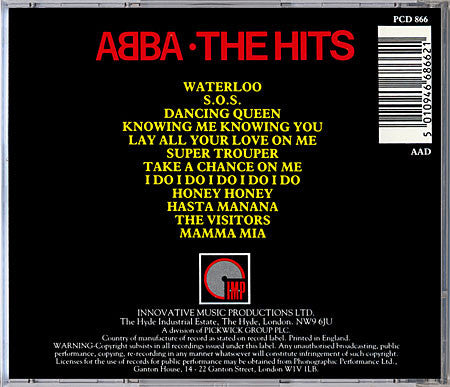 ABBA : The Hits Box (CD, Comp, RE + CD, Comp, RE + CD, Comp, RE + Box, )