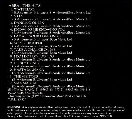 ABBA : The Hits Box (CD, Comp, RE + CD, Comp, RE + CD, Comp, RE + Box, )