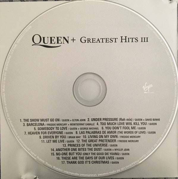 Queen : Greatest Hits III (CD, Comp, Ltd, RE, RM)