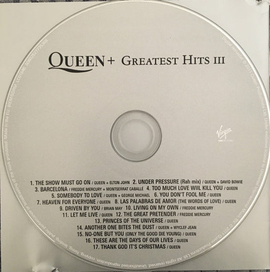 Queen : Greatest Hits III (CD, Comp, Ltd, RE, RM)