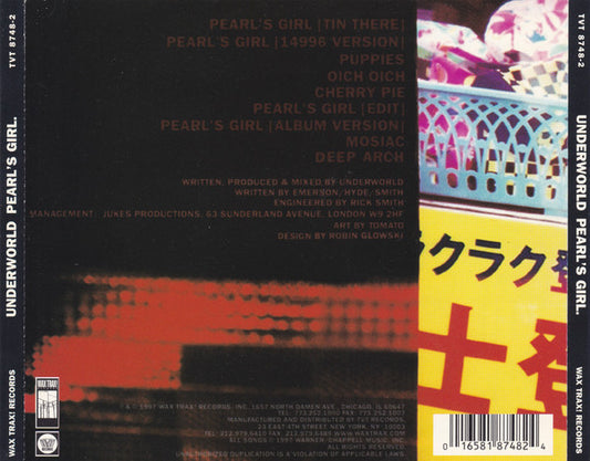 Underworld : Pearl's Girl (CD, EP, M/Print)
