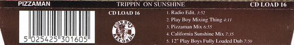 Pizzaman : Trippin' On Sunshine (CD, Single)