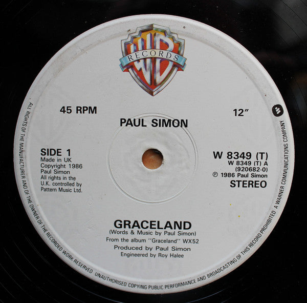Paul Simon : Graceland (12")