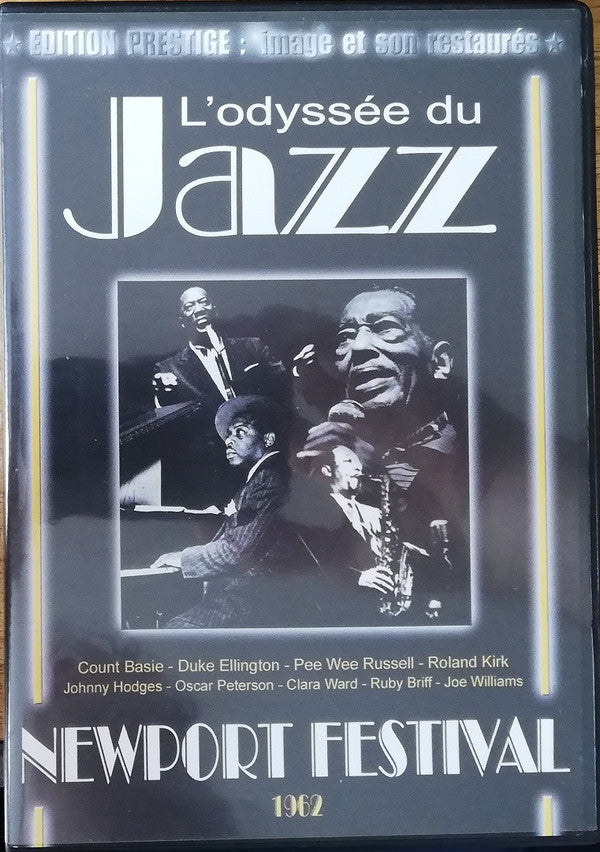 Count Basie - Duke Ellington - Pee Wee Russell - Roland Kirk, Johnny Hodges - Oscar Peterson - Clara Ward - Ruby Braff - Joe Williams : L'Odyssée Du Jazz - Newport Festival 1962 (DVD-V, Ltd, PAL, Reg)