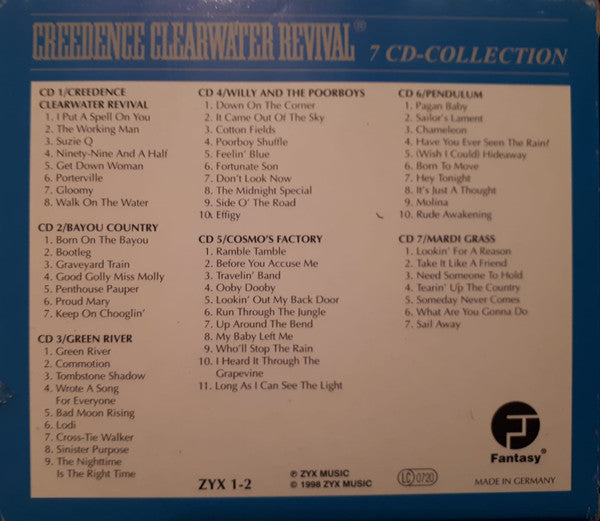 Creedence Clearwater Revival : 7 CD-Collection (7xCD, Comp, RE + Box)