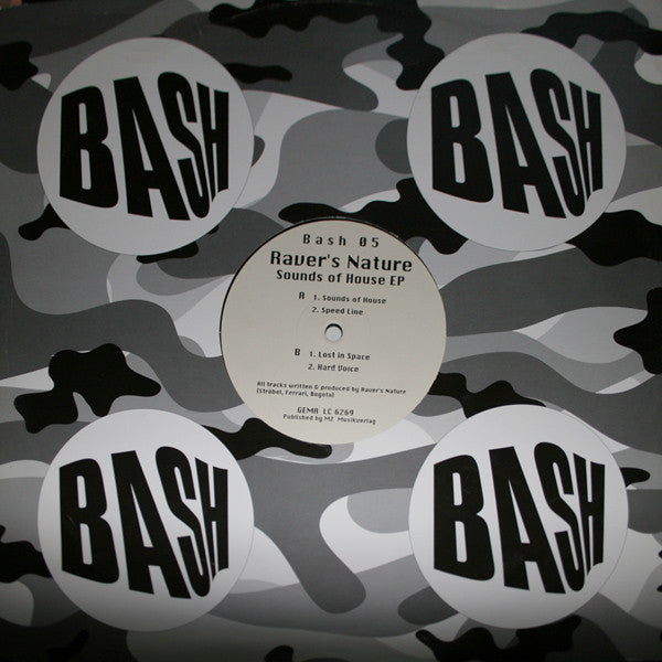 Raver's Nature : Sounds Of House EP (12", EP)
