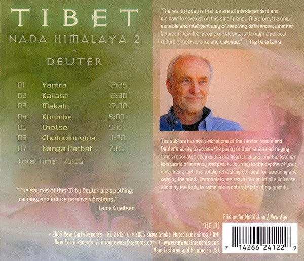 Deuter : Tibet - Nada Himalaya 2 (CD, Album)