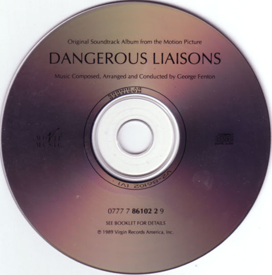 George Fenton : Dangerous Liaisons (Original Motion Picture Soundtrack) (CD, Album)