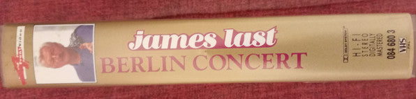 James Last : Berlin Concert (VHS, Album, PAL)