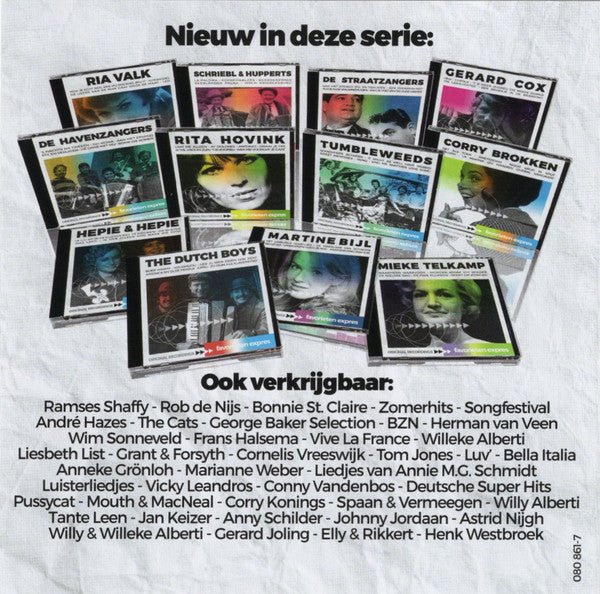 Gerard Cox : Favorieten Expres (CD, Comp)