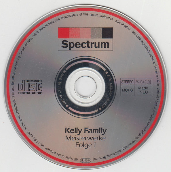 The Kelly Family : Meister-Werke (3xCD, Comp + Box)