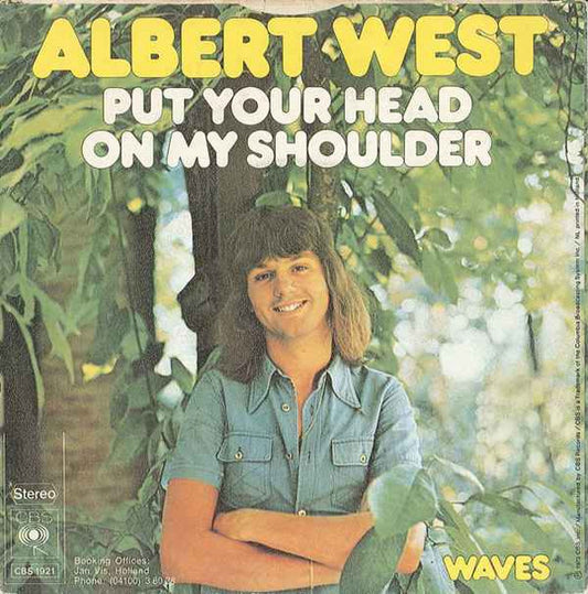 Albert West : Put Your Head On My Shoulder (7", Single)