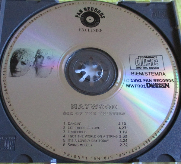 Maywood : Six Of The Thirties (CD, MiniAlbum, Ltd)