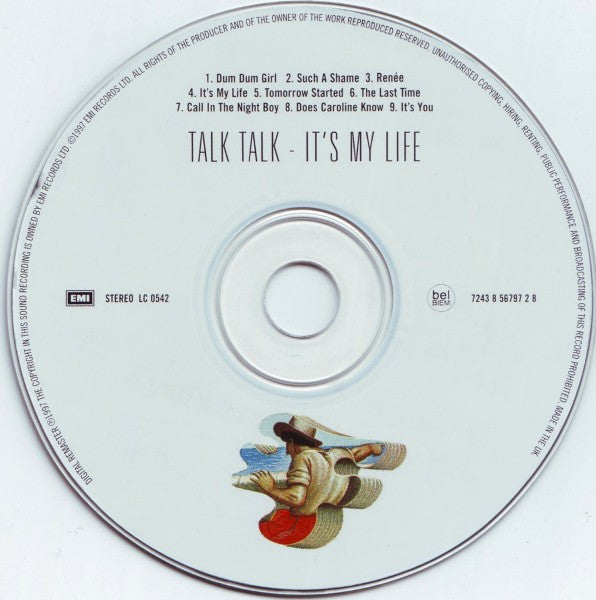 Talk Talk : It's My Life (CD, Album, RE, RM)