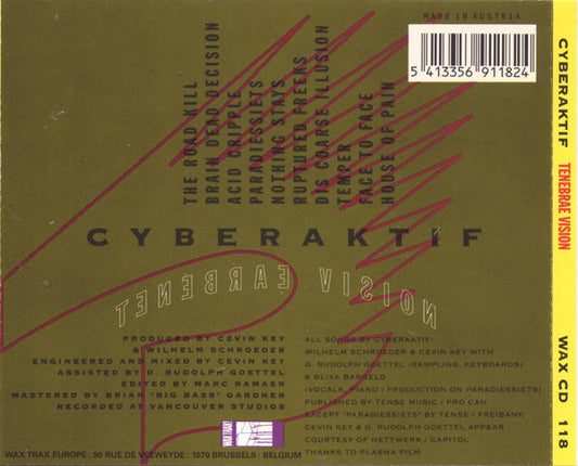Cyberaktif : Tenebrae Vision (CD, Album)