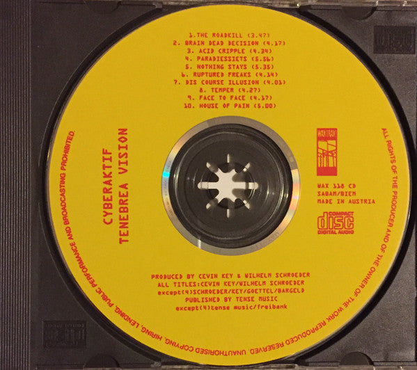 Cyberaktif : Tenebrae Vision (CD, Album)