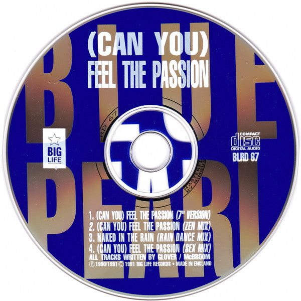 Blue Pearl : (Can You) Feel The Passion (CD, Single)