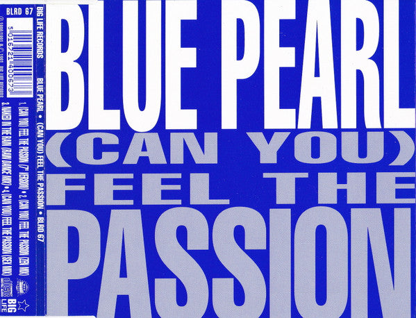 Blue Pearl : (Can You) Feel The Passion (CD, Single)